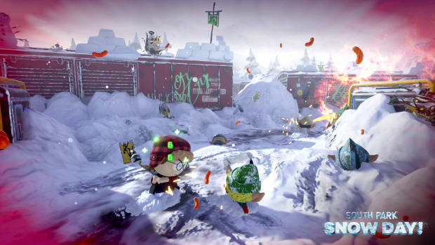 The New Kid attacks in South Park Snow Day
